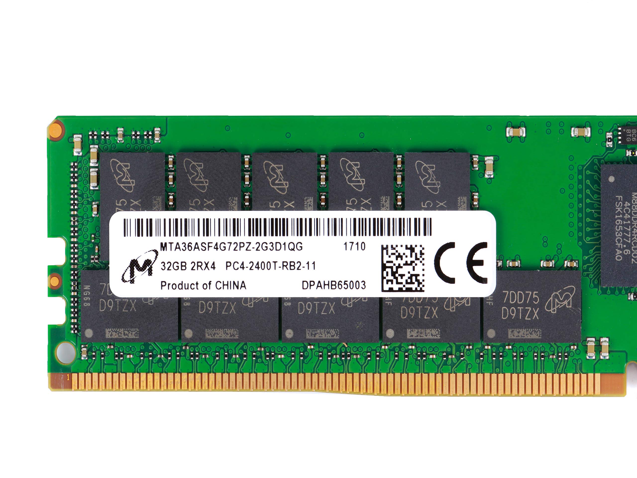 Amazon.co.jp: MICRON 32GB PC4-2400T-R レジスタード ECC 2RX4 メモリ
