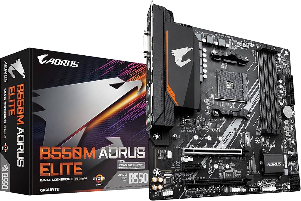 Amazon | GIGABYTE B550M AORUS ELITE マザーボード MicroATX [AMD