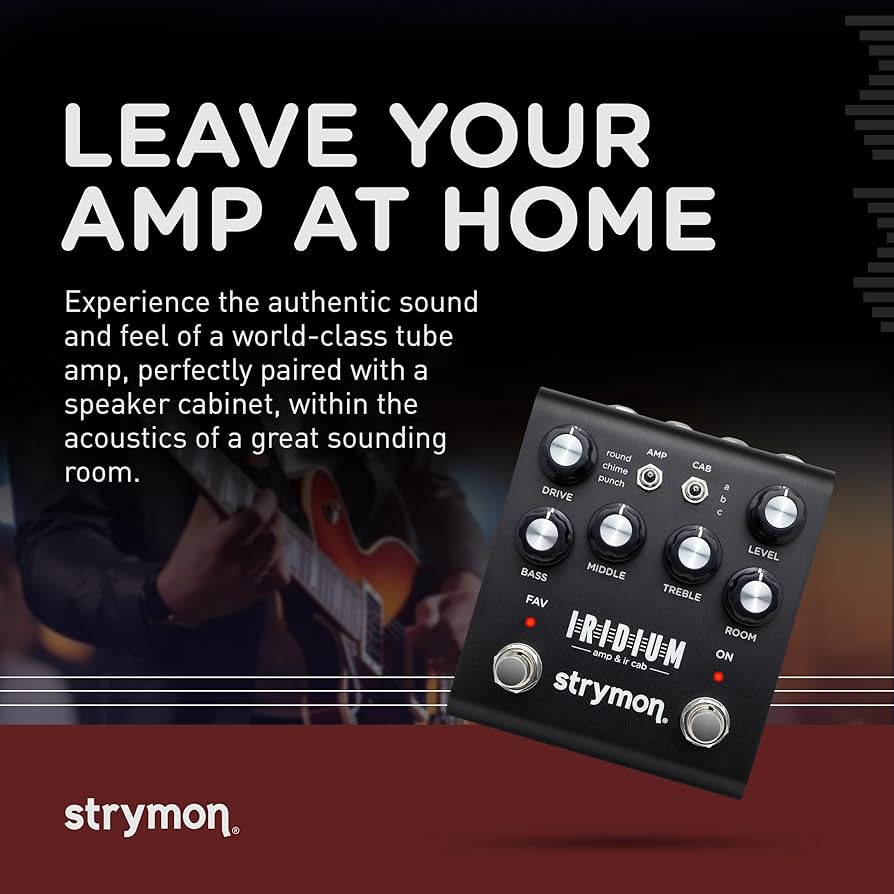 Amazon.com: Strymon Iridium Amp and IR Cab Simulator Guitar Pedal