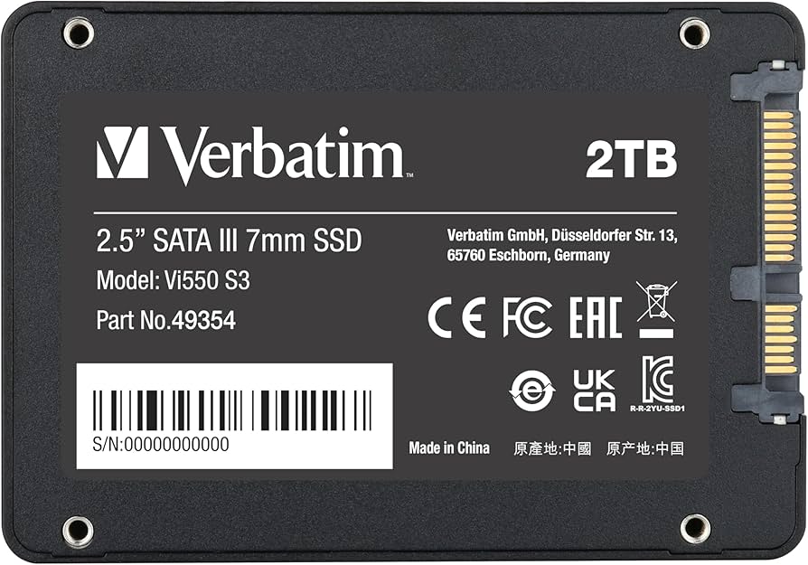 Amazon.com: Verbatim 2TB Vi550 2.5