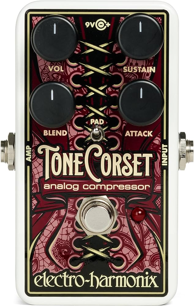 Amazon | ELECTRO-HARMONIX Tone Corset Analog Compressor