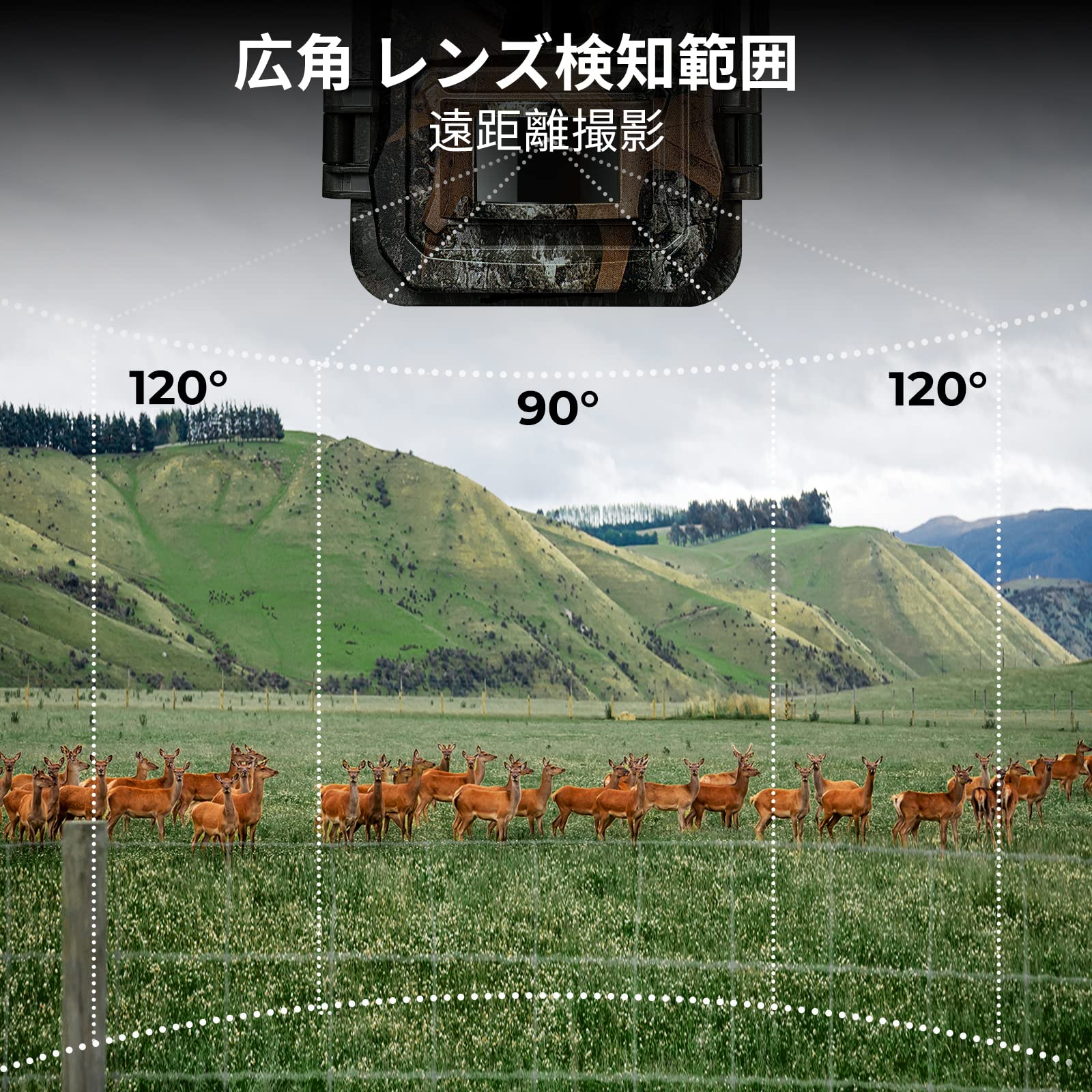 Amazon.co.jp: K&F Concept トレイルカメラ 防犯カメラ 監視暗視カメラ