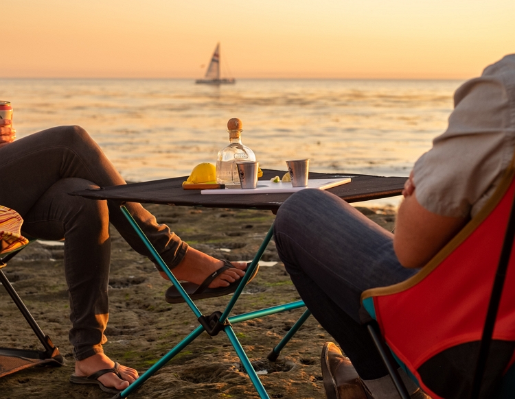 Helinox Table One Hard Top - Black/Blue : Amazon.ca: Sports & Outdoors
