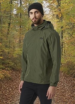 Helly Hansen Men's Dubliner Jacket, 431 Utility Green, Small at