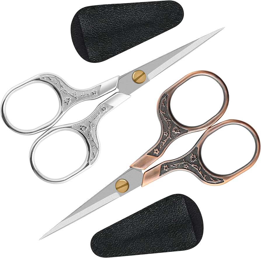 Small sharp scissors-Glexal 5 Inch Precision Scissors-2 pack,razor
