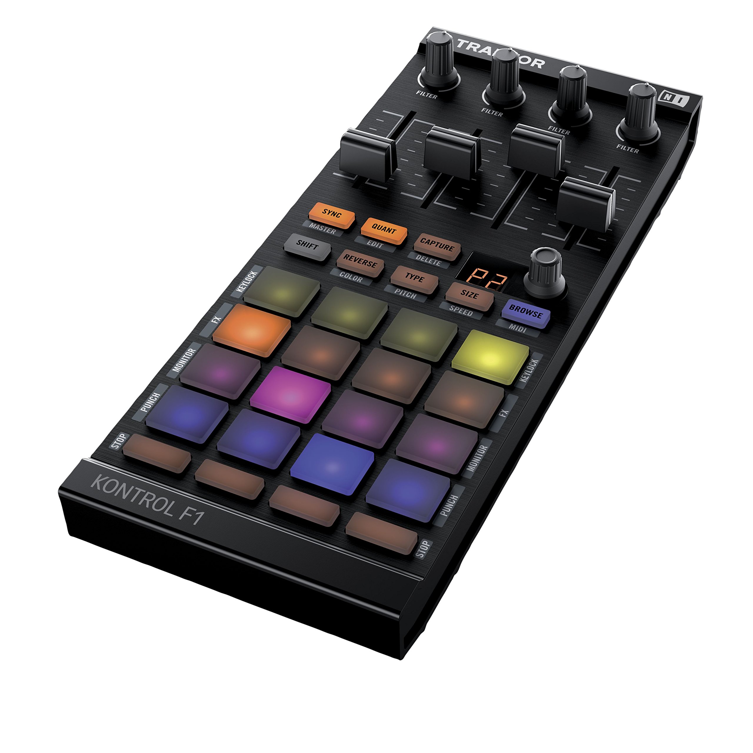 Amazon.co.jp: Native Instruments DJコントローラ TRAKTOR KONTROL F1