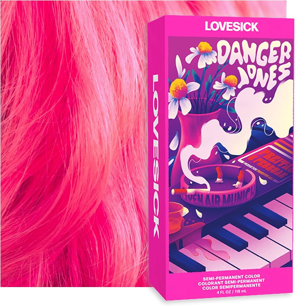 Amazon.com : Danger Jones Semi-Permanent Hair Color (Lovesick