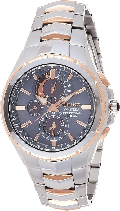 Amazon.co.jp: Coutura メンズ ソーラー パーペチュアル カレンダー