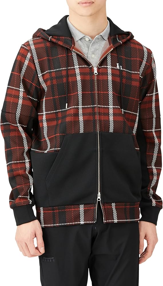 Amazon.co.jp: [パーリーゲイツ] メンズ パーカー Wジャガード