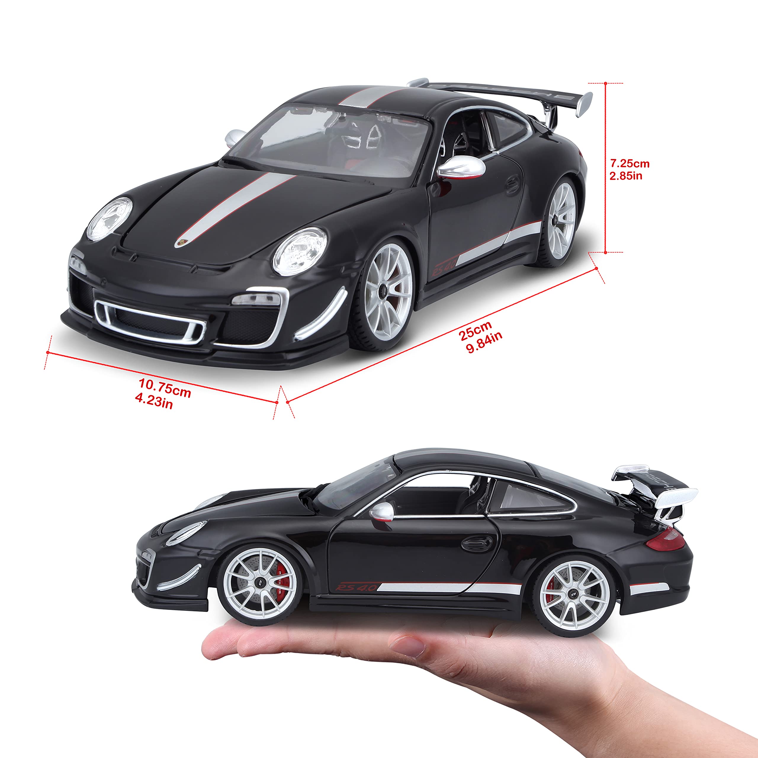 Amazon.com: Bburago 1:18 Scale Porsche 911 GT3 RS 4.0 Diecast