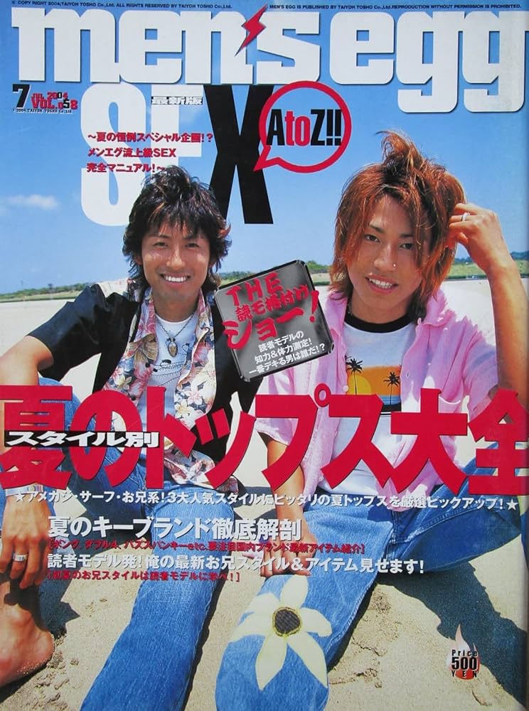 men's egg（メンズエッグ）夏のトップス大全 2004年07月号 Vol.058