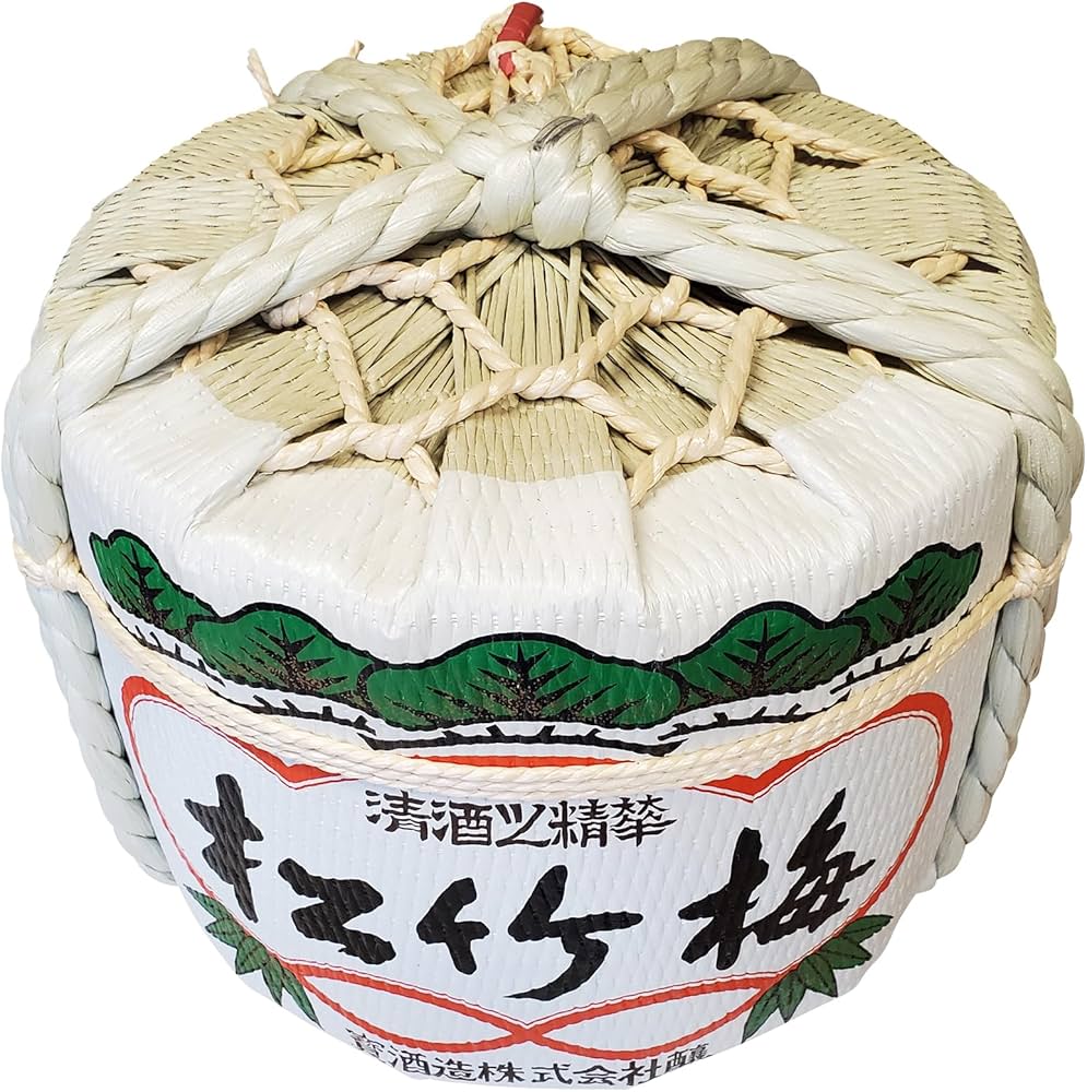 Amazon.co.jp: 樽酒屋 飾り樽 ディスプレイ樽 松竹梅 1斗樽（18L size