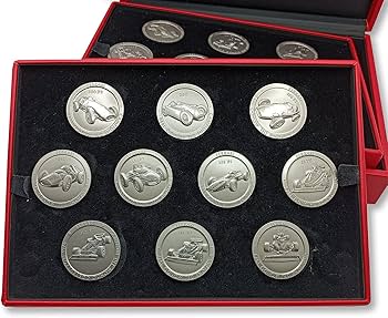 Amazon.co.jp: フェラーリ コインコレクション - 20 公式メダル