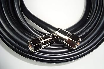 Amazon | 国内資材メーカー製 屋内用 アンテナケーブル 黒 50cm S5C