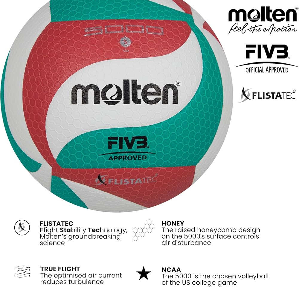 Amazon | モルテン フリスタテック バレーボール V5M5000 | モルテン