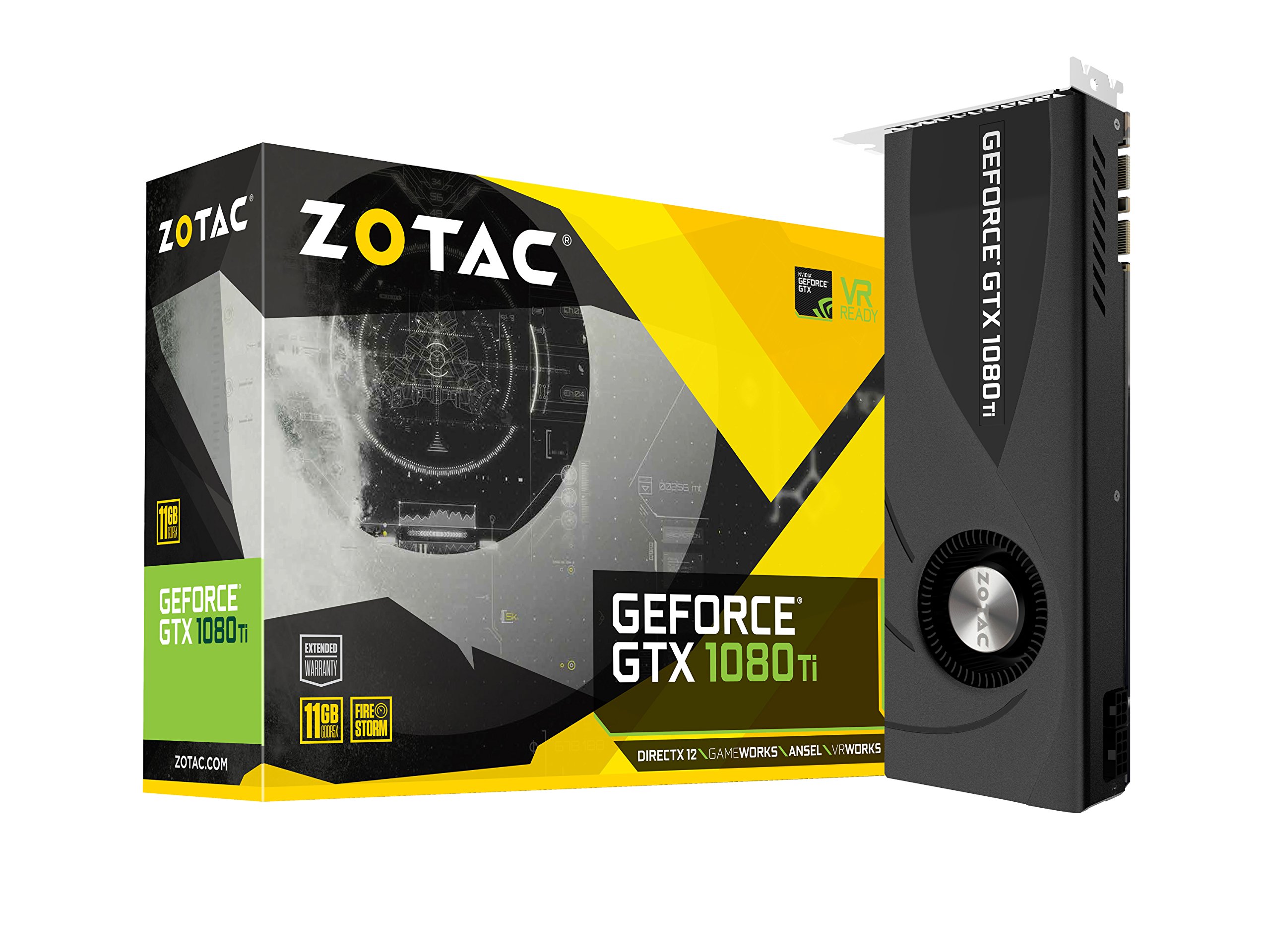 Amazon | Zotac GeForce GTX 1080 Ti ブロワー 11GB GDDR5X ZT-P10810B