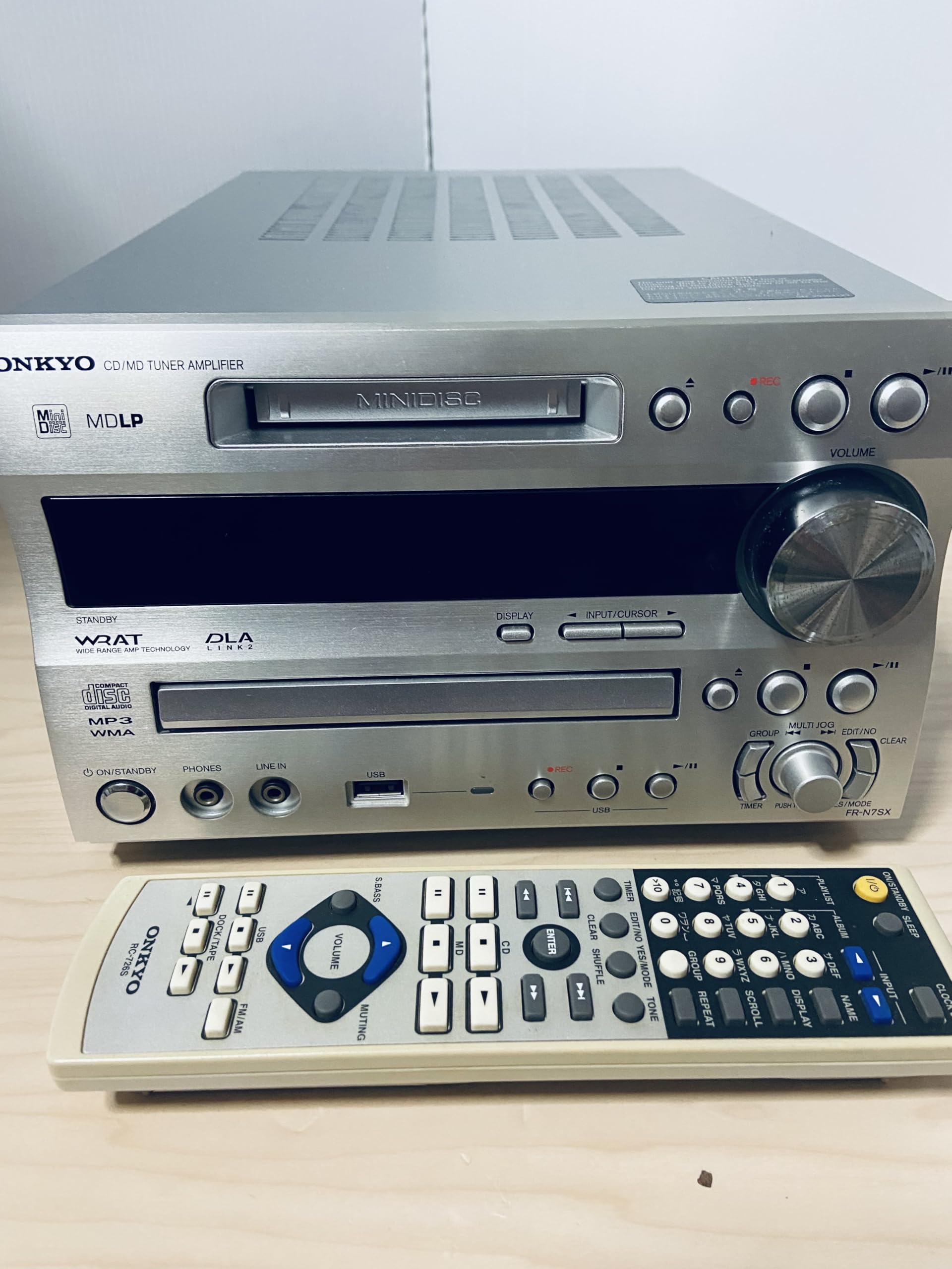 Amazon.co.jp: ONKYO オンキョー FR-N7SX（CD/MDチューナーアンプ