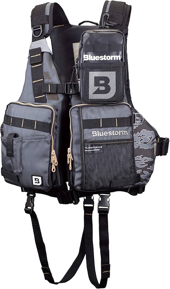 Amazon | ブルーストーム(Bluestorm) ライフジャケット グレー Free