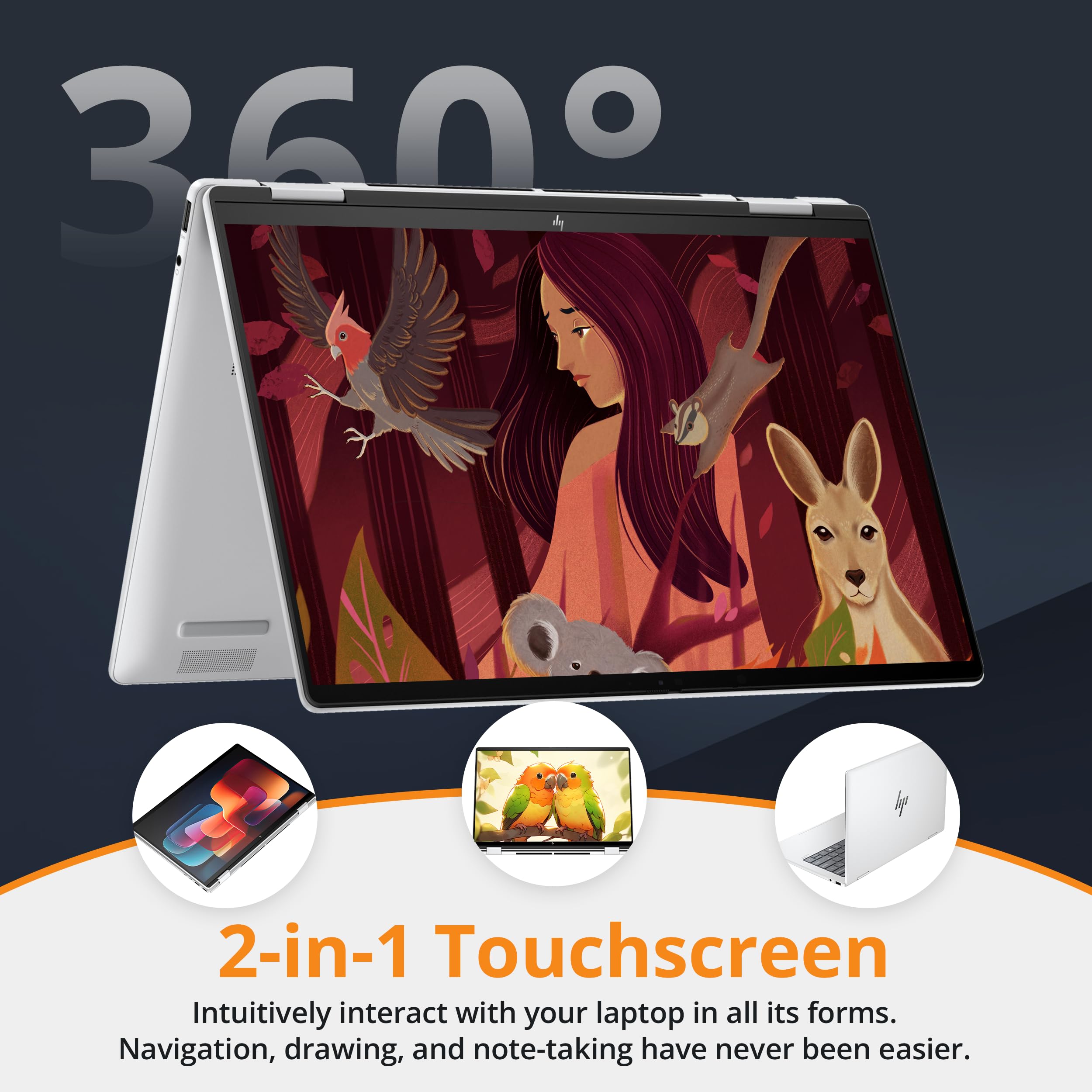 Amazon.com: HP Envy x360 2-in-1 14