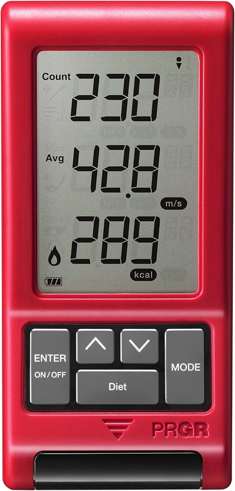 Amazon.co.jp: PRGR(プロギア) スピード測定器 NEW RED EYES POCKET