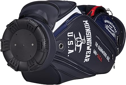 Amazon.co.jp: [マンシングウェア] キャディバッグ 9.5型 6分割 47