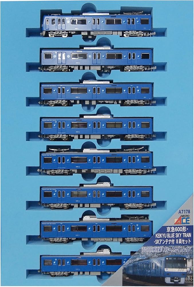Amazon | マイクロエース Nゲージ 京急600形 KEIKYU BLUE SKY TRAIN SR