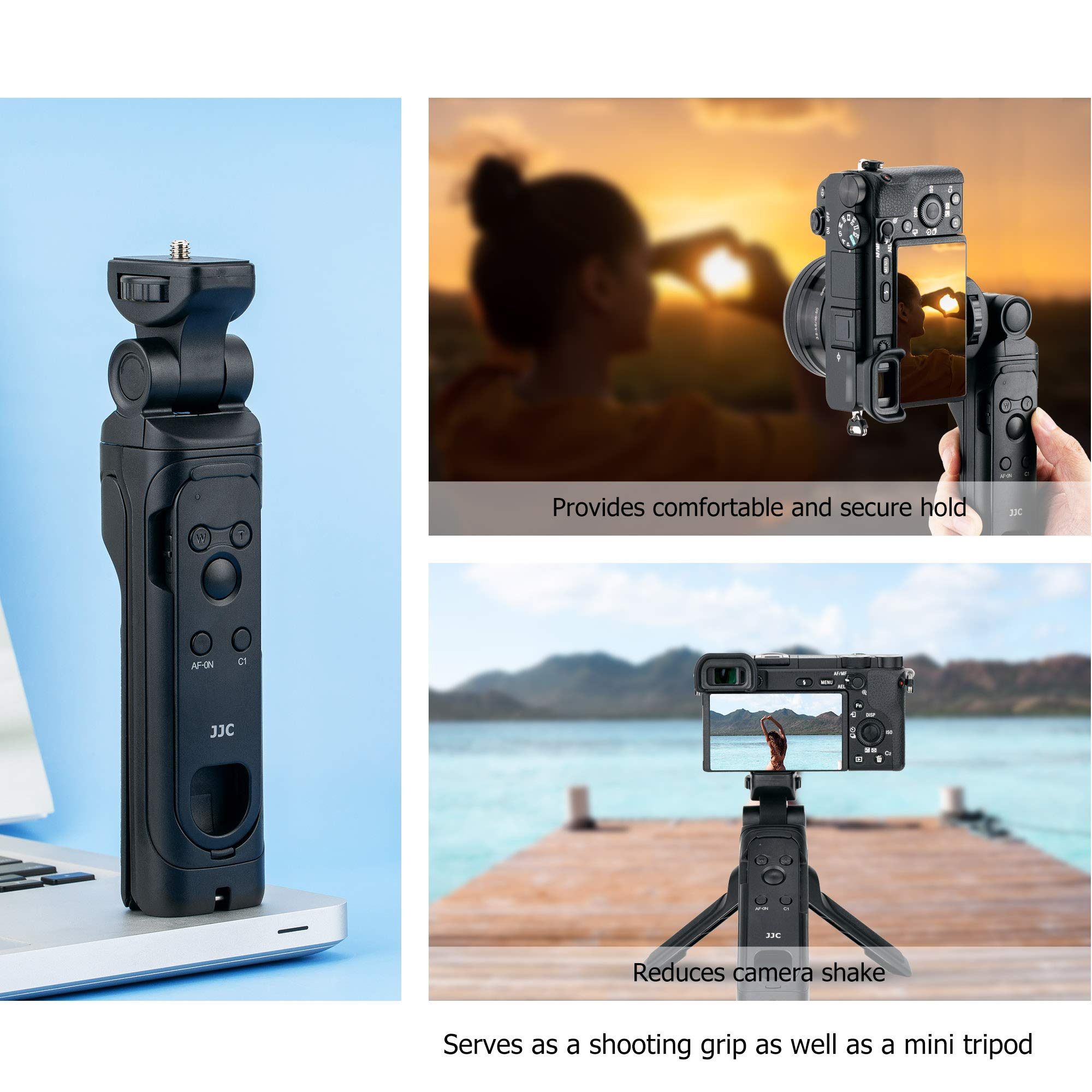 Amazon.com : JJC GP-VPT2BT Wireless Bluetooth Remote Shooting Grip