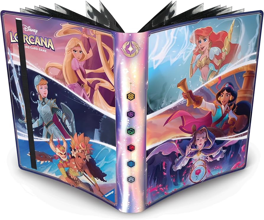 Ravensburger - Disney Lorcana TCG: Set of 9 Princess Playing Card