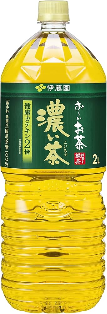 Amazon.co.jp: [2CS]伊藤園 おーいお茶 濃い茶 (2L×6本)×2箱 : 食品