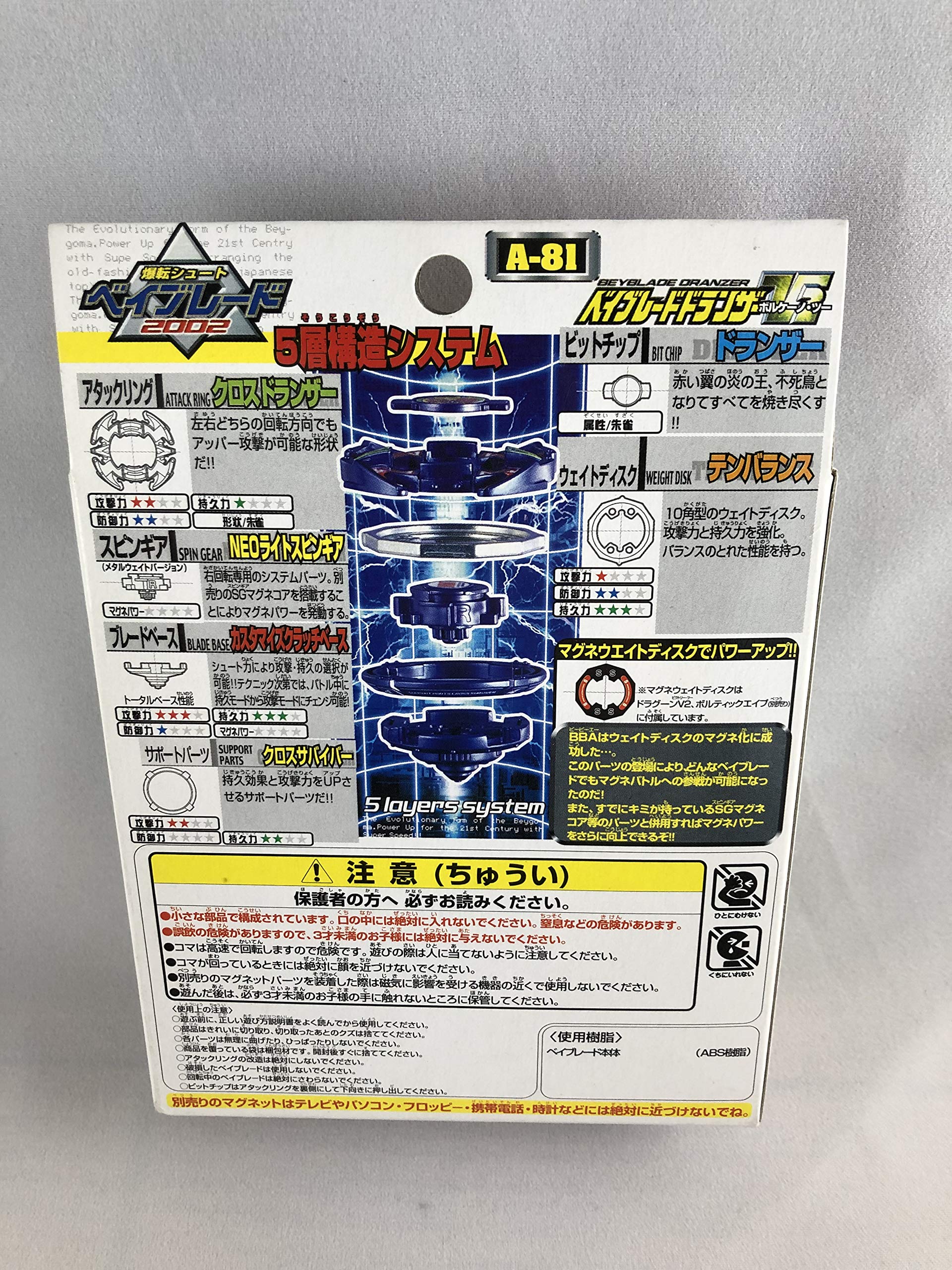 Amazon.co.jp: ベイブレード ドランザーV2 Aー81 : おもちゃ