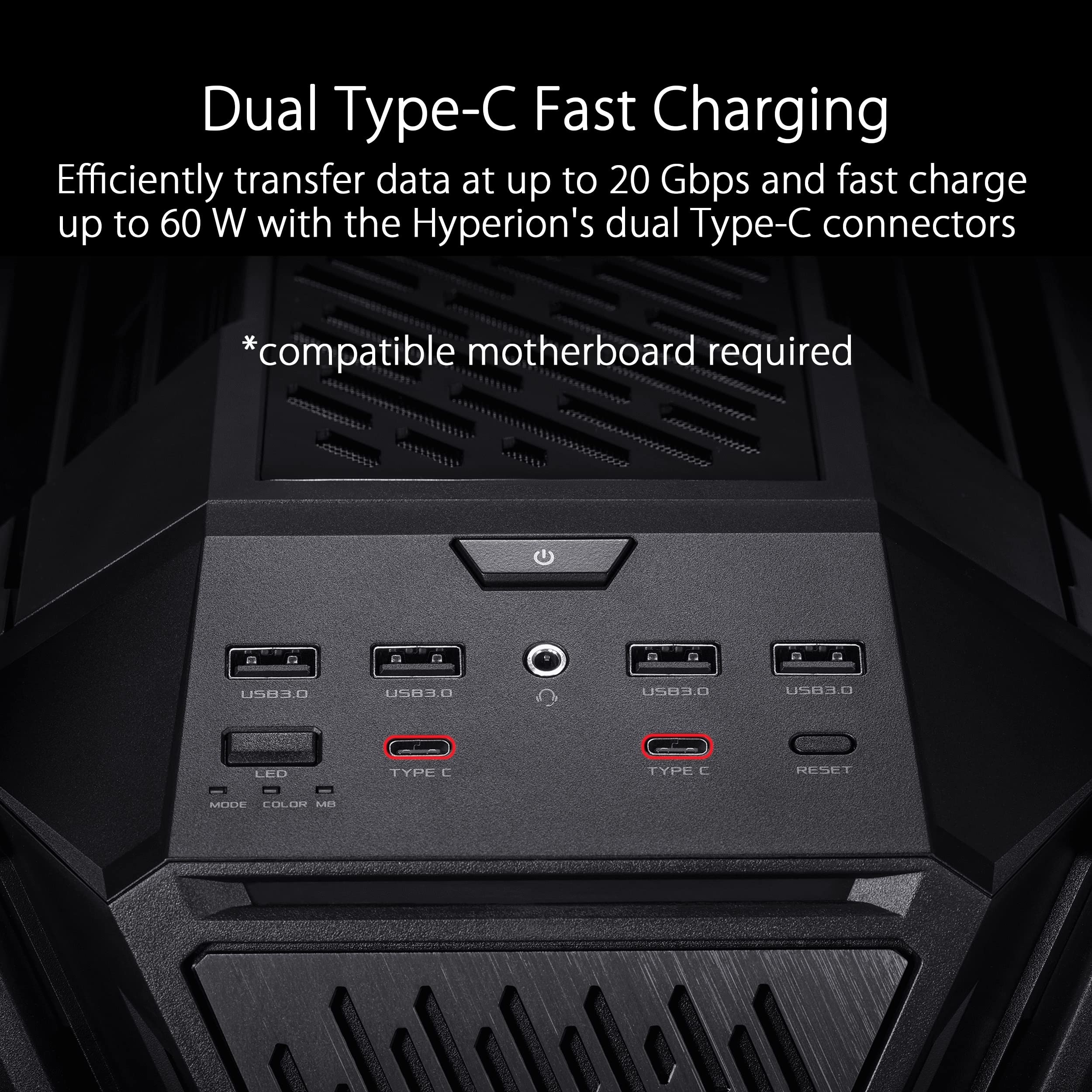 Amazon | ASUS ROG Hyperion GR701 EATX フルタワー コンピュータ