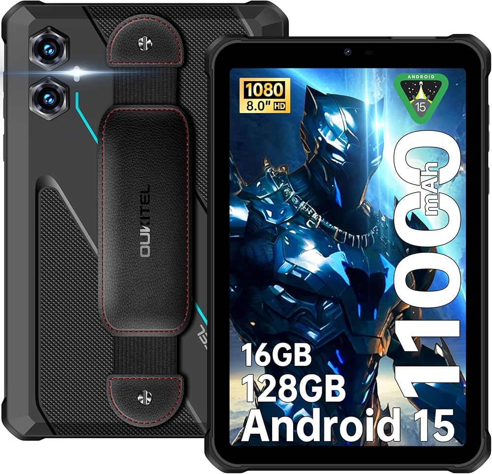 Amazon.co.jp: OUKITEL RT3 Plus 防水タブレット Android15 16GB RAM