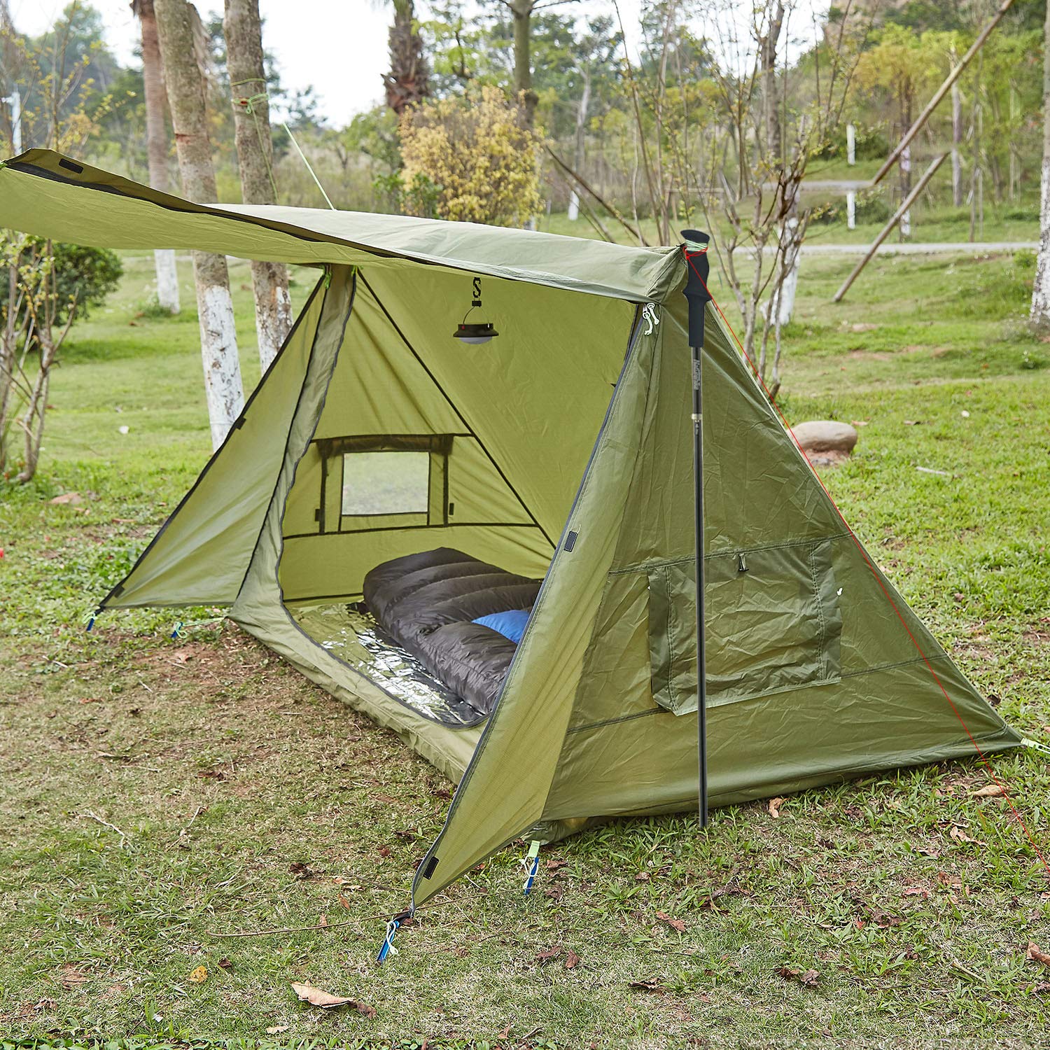 Amazon | OneTigris スーパーシェルター 超軽量 BLACK ORCA 従来品 (OD