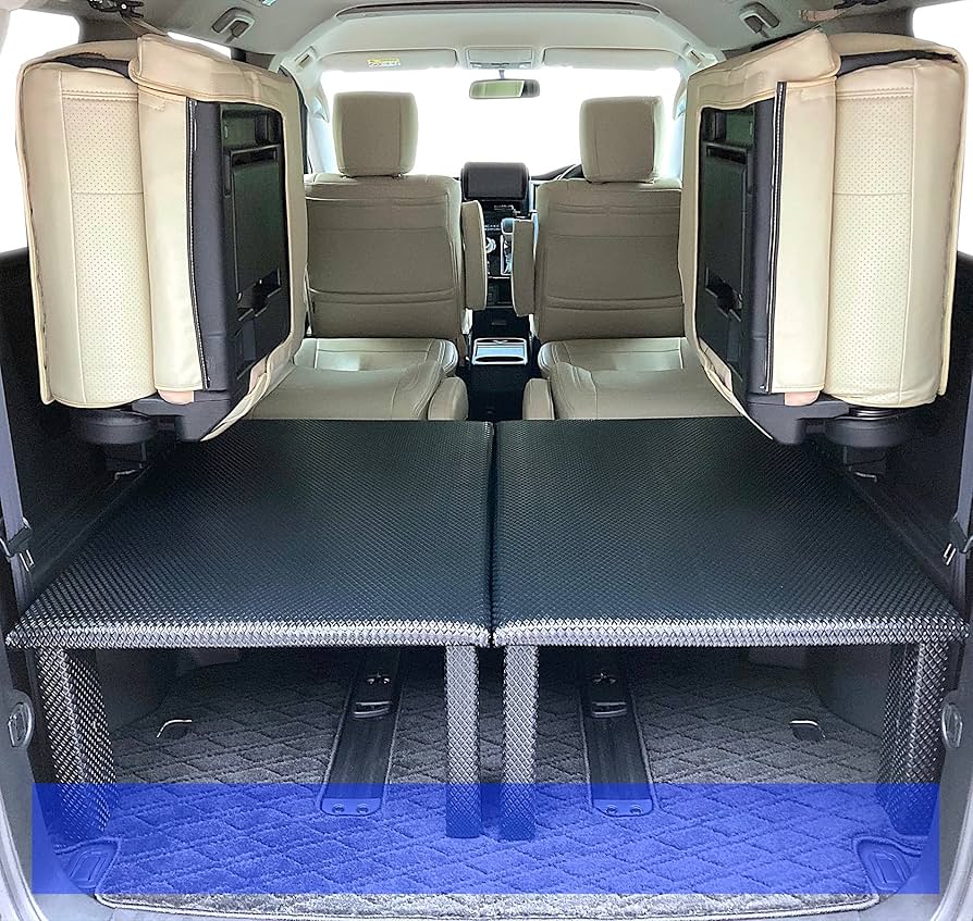 Amazon.co.jp: デリカD:5 (デリカD5) ベッドキット 2分割式 黒 車中泊