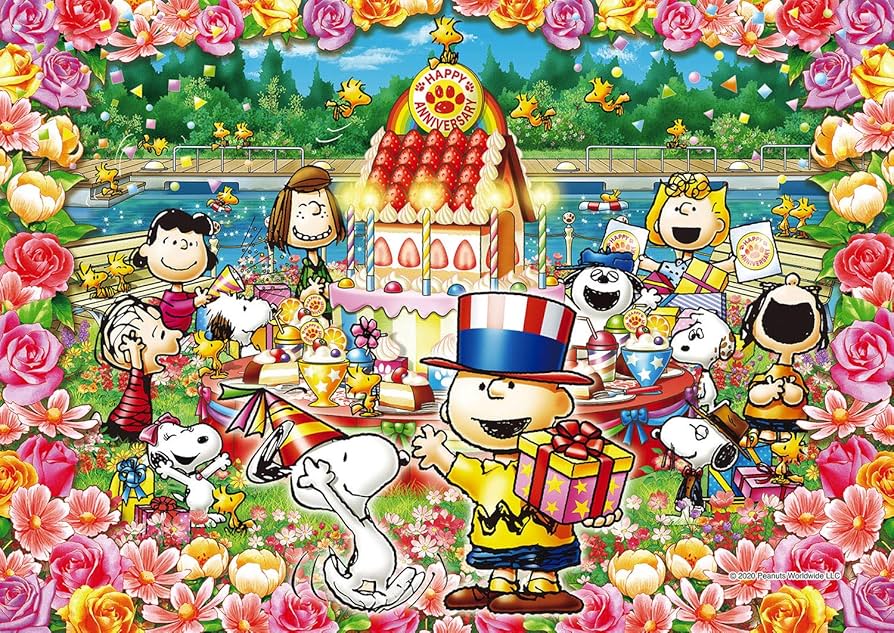 Amazon.co.jp: エポック社 108ピース ジグソーパズル PEANUTS