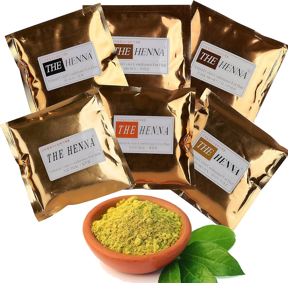 Amazon.com : The Henna Natural Herbal Hair Dye 35 oz 100g Make