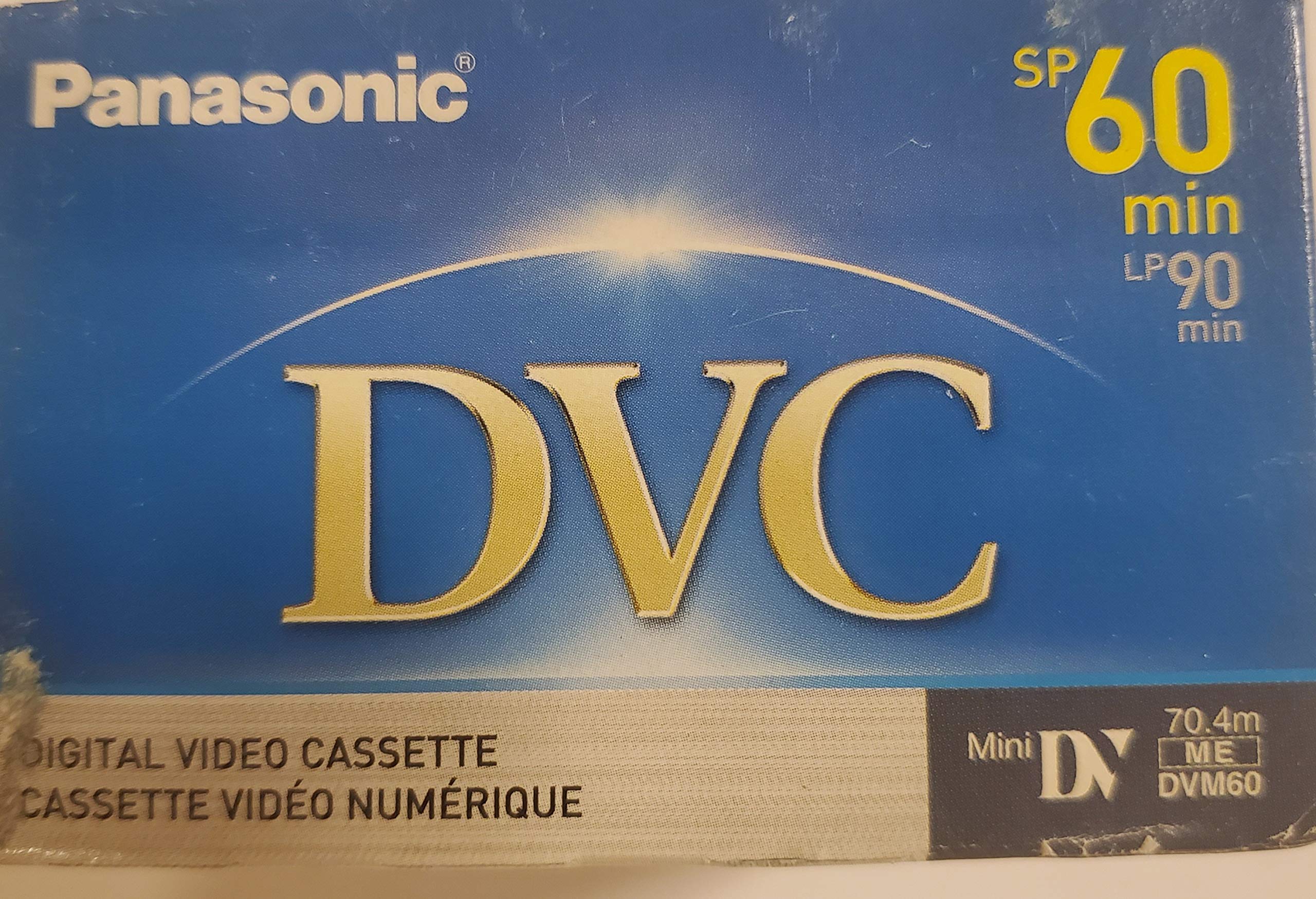 Amazon.com: Panasonic AY-DVM60EJ5P MiniDV Tapes (60 Minute, Pack