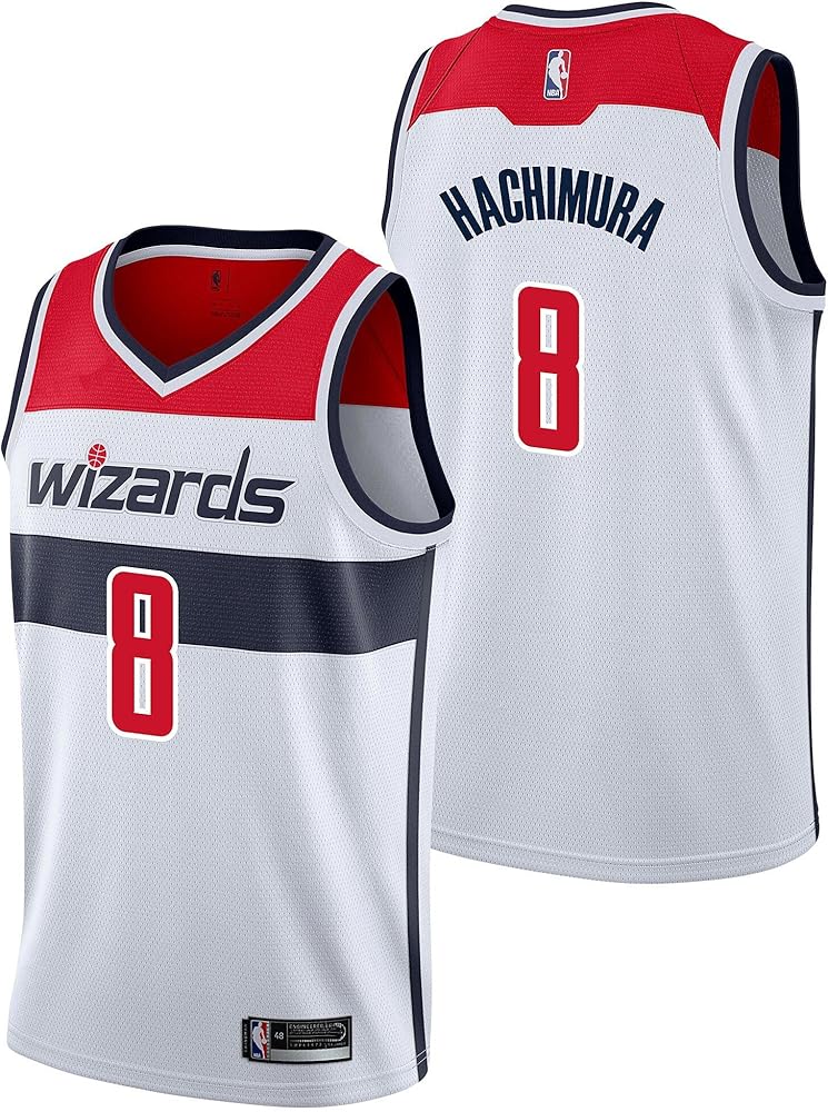 Amazon.com: Outerstuff Rui Hachimura Washington Wizards #8 White