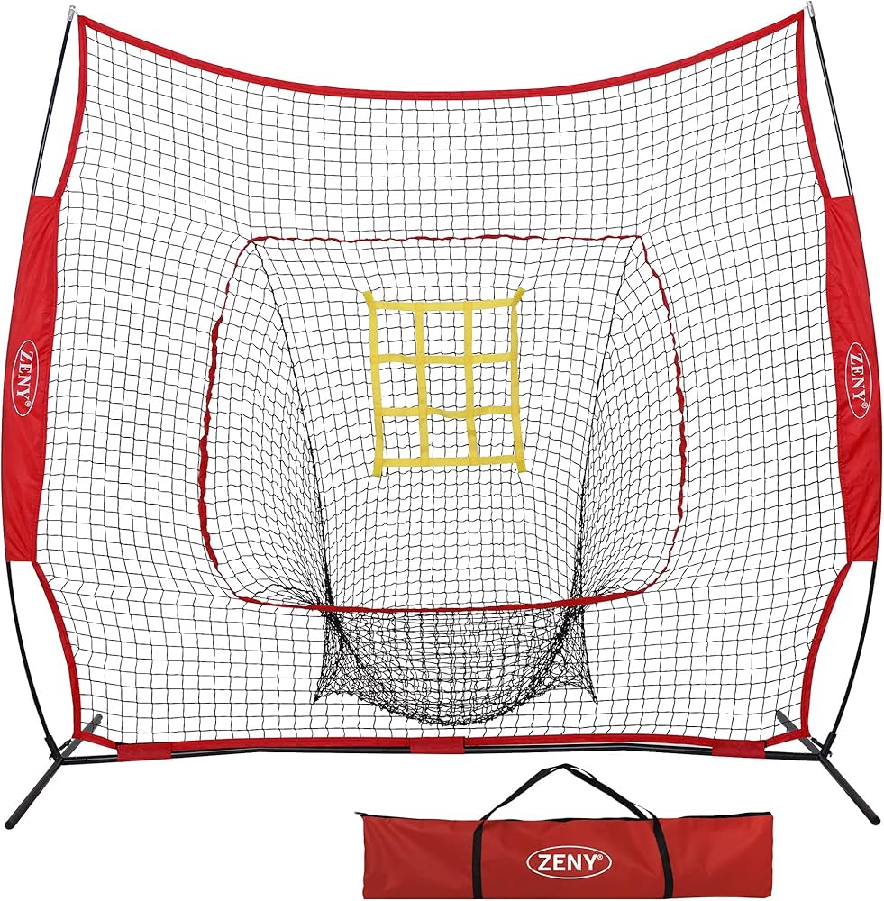 Amazon | ZENY 野球ネット 練習用 屋外 野球 ネット 自宅 バッティング