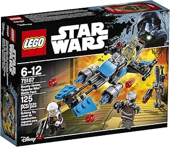 Amazon.com: LEGO Star Wars Bounty Hunter Speeder Bike Battle Pack