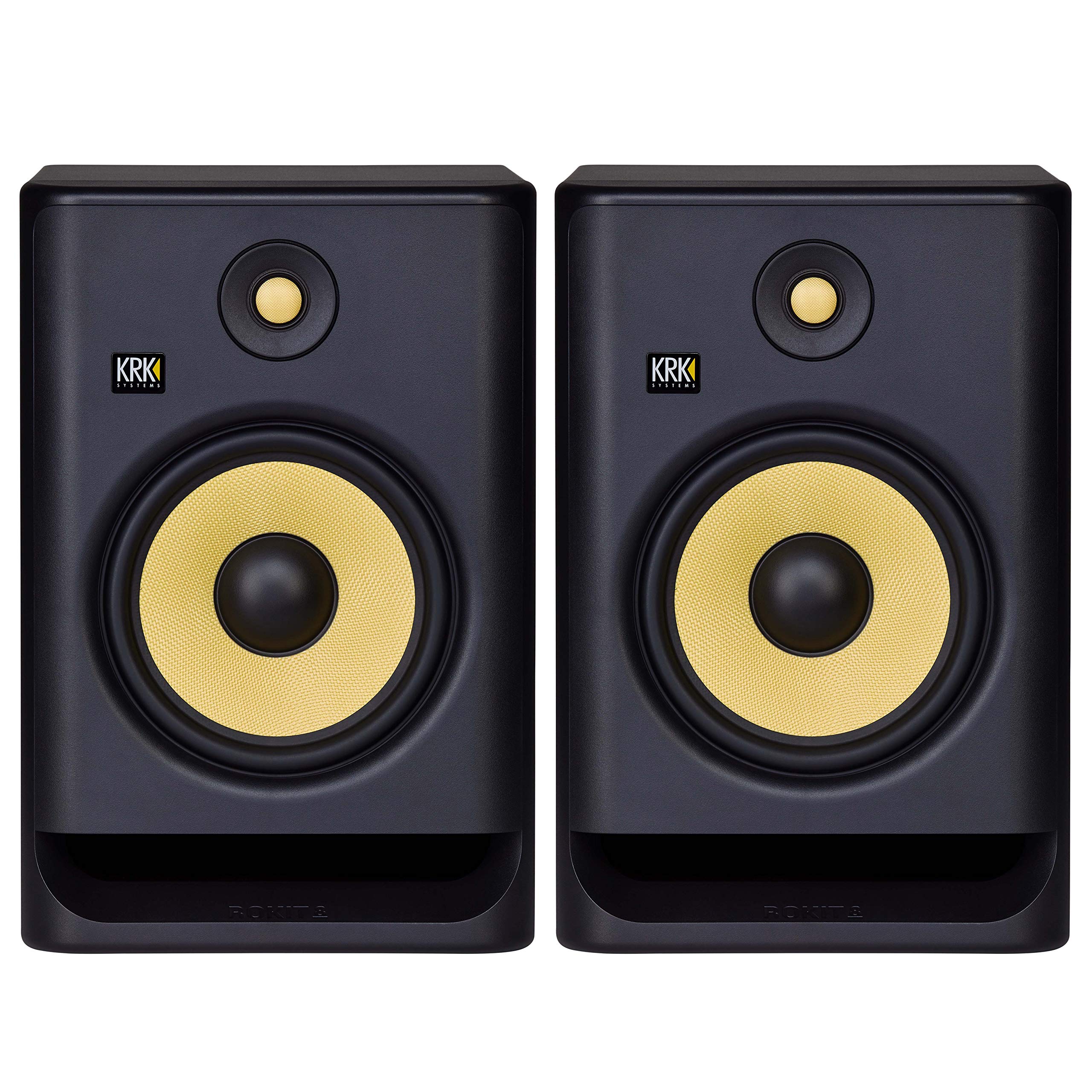 Amazon | KRK RP8 Rokit 8 G4 Professional Bi-Amp 8