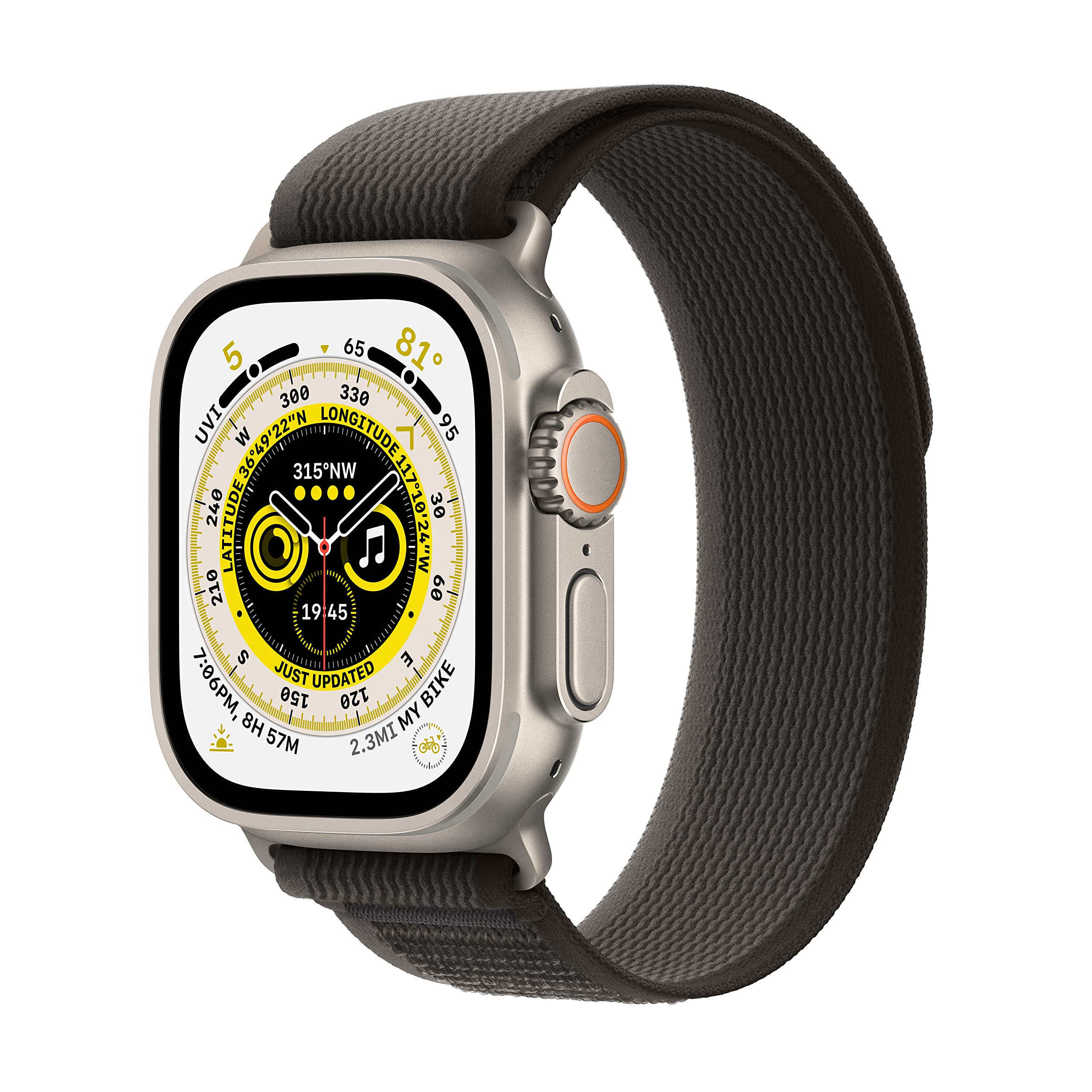 Amazon.com: Apple Watch Ultra [GPS + Cellular 49mm] Titanium Case