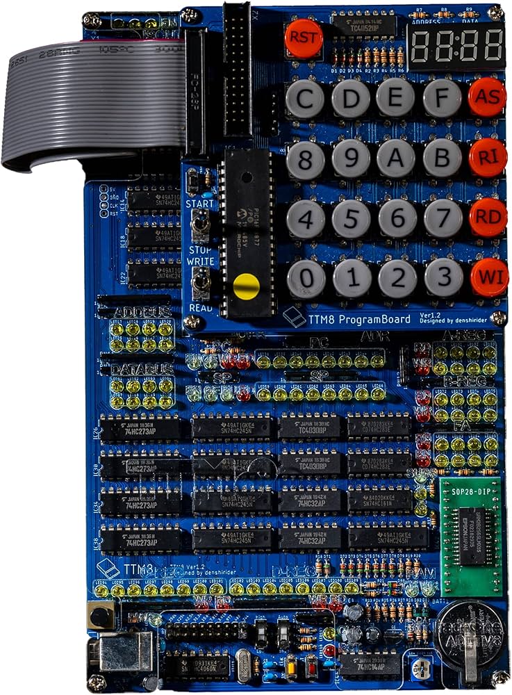Amazon | BitTradeOne ADTTM8 ロジックICで創る自作CPU組み立てキット