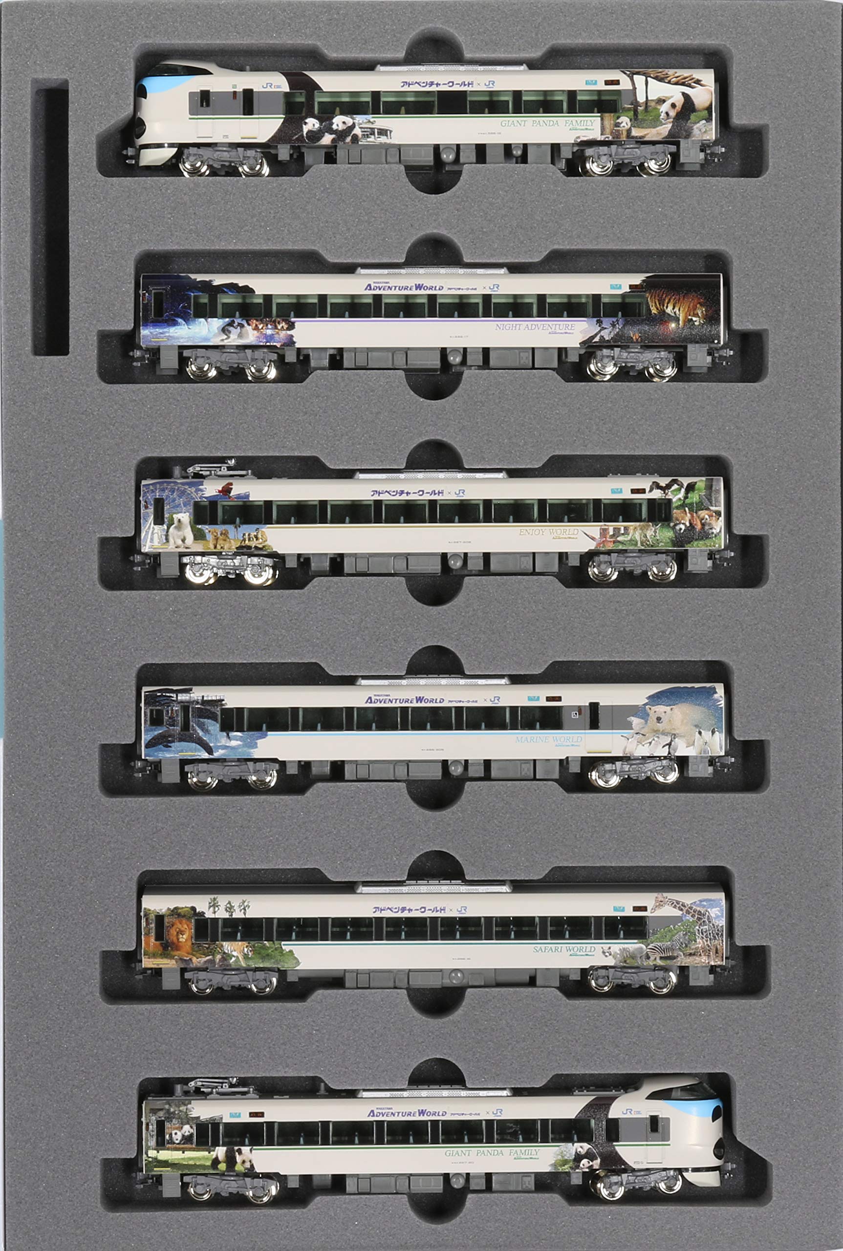 Amazon.co.jp: KATO Nゲージ 287系 パンダくろしお「Smile