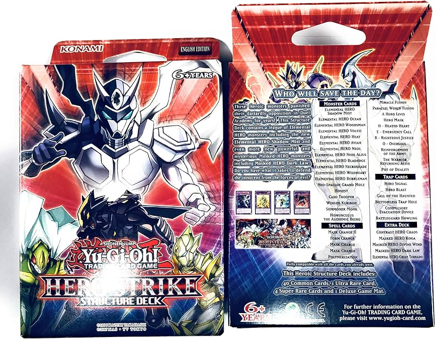 Amazon.co.jp: 遊戯王 TCG：ヒーローストライクストラクチャーデッキ