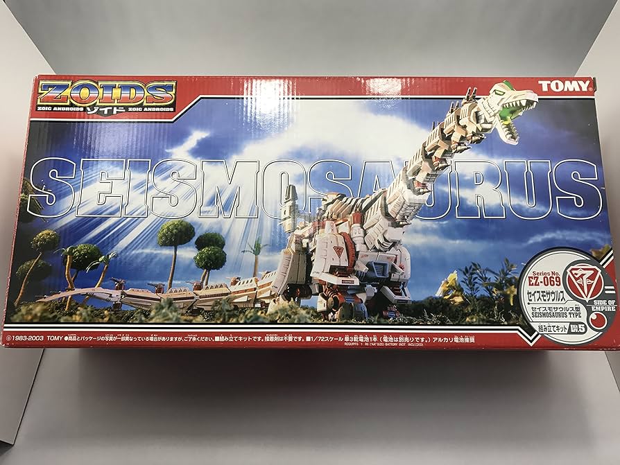 Amazon.com: Zoids Tomy Japanese Kit Empire EZ-069 [Seismosaurus