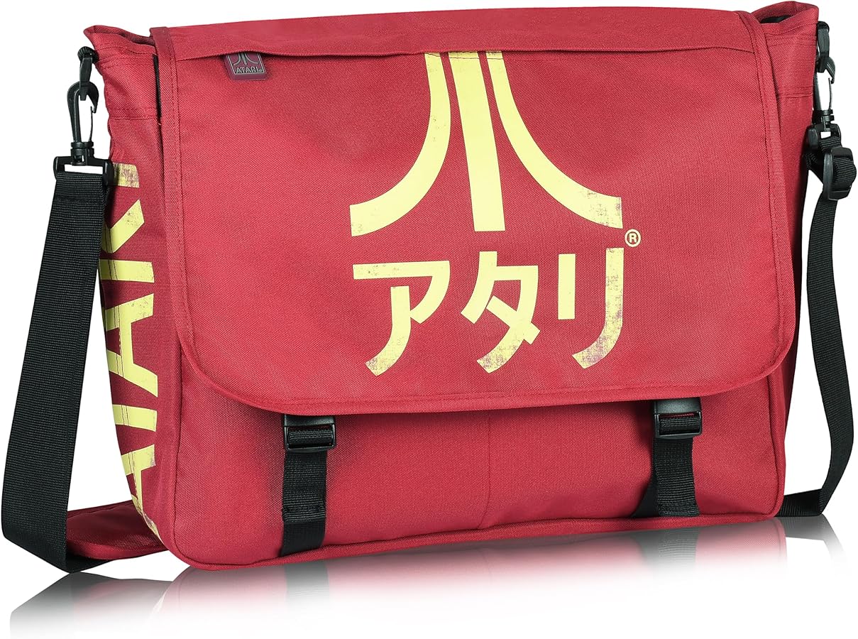 Amazon.com | Atari Retro Expandable Messenger Bag, Retro Shoulder