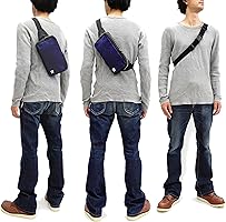 Amazon | (桃太郎ジーンズ) Momotaro Jeans 刺し子 ボディバッグ