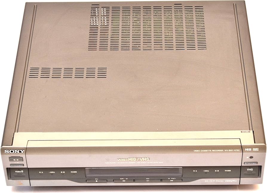 Amazon.co.jp: SONY WV-BW1 Hi8/VHS ビデオデッキ (premium vintage