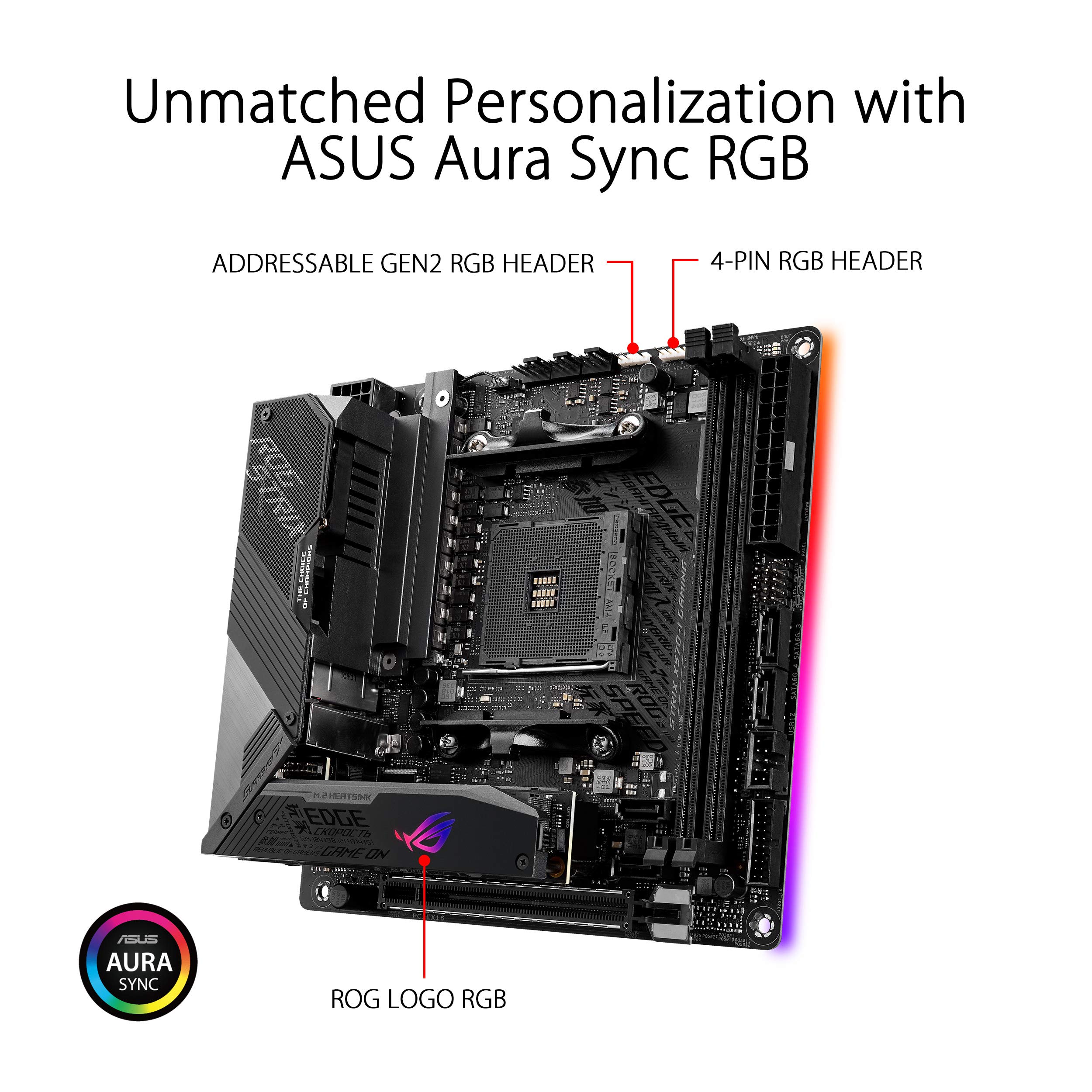 Amazon.co.jp: ASUS AMD AM4 搭載 マザーボード ROG STRIX X570-I